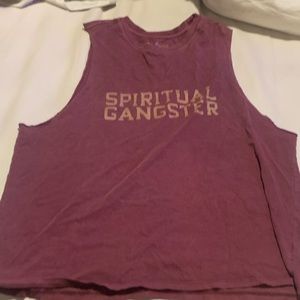 2 for $25!! Spiritual Gangster Muscle Tank Sz L